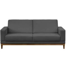 Imagem de Sofá 160cm 2 Lugares Kayrós D05 Suede Cinza - Mpozenato