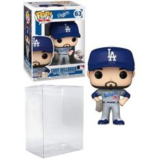 Imagem de Boneco de vinil uniforme de estrada POP Cody Bellinger com protetor gráfico compatível, 3,75 polegadas