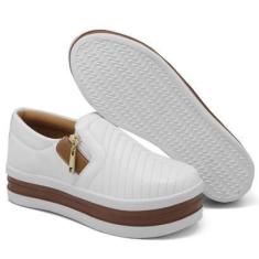 Imagem de Tênis Dk Uze Shoes Slip on Calce Fácil Linha Confort Feminino-Feminino