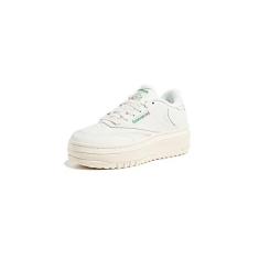 Imagem de Reebok Tênis feminino Club C Extra, Giz/Giz/Verde Glen, 34