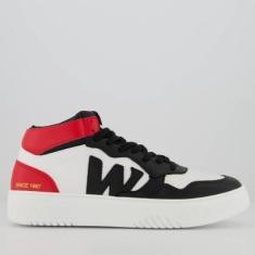 Imagem de Tênis West Coast WC 101 High Preto e Vermelho-Masculino