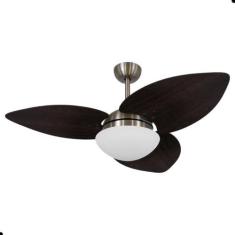 Imagem de Ventilador De Teto Kovalski Bronze 3 Pás Tabaco 220V Com Controle - Ma