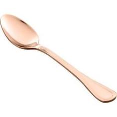 Imagem de Cj 12 Colheres De Aço Inox P/chá Pvd Rosé Gold Avalon