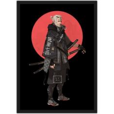Imagem de Quadro Decorativo The Witcher Games Jogos Geek Decorações Com Moldura 