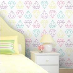 Imagem de Papel de Parede Diamantes Color - Qcola