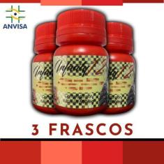 Imagem de Suplemento Alimentar Infinity 12 - 3 Frascos 500Mg 12 Cápsulas Amazon