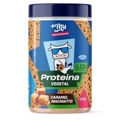 Imagem de +Mu Pote Proteína Vegetal Sabor Caramel Macchiato 22g - 450g