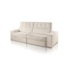 Imagem de Sofá Retrátil E Reclinável Fabi Veludo - 2.30 Metros - Design Estofado