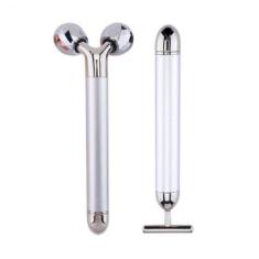 Imagem de Massageador facial Roller Facial Electric 3D Golden Pulse Silver - Wok