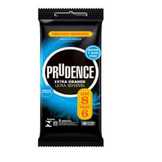 Imagem de Preservativo Prudence Extra Grande Ultra Sensível Leve 8 Pague 6
