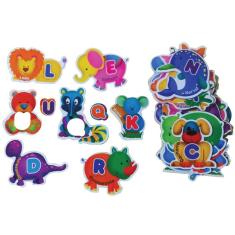 Imagem de Brinquedos Educativos Jogo Alfabeto Divertido 52 Peças