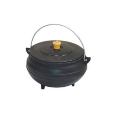 Imagem de Panela Tripé De Ferro Fundido Com Tampa - Capacidade 10 Lt