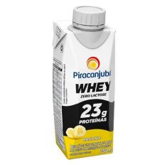 Imagem de Whey Zero Lactose Piracanjuba Bebida Láctea 6 Unidades 250ml