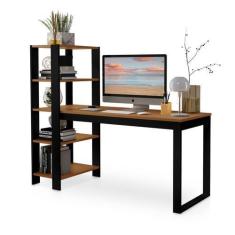 Imagem de Escrivaninha Home Office Para Estudos E Notebook/Desktop - Poloshop.Co