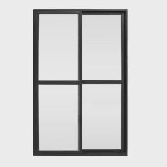 Imagem de Porta de Alumínio 120x210cm 2 Folhas Hale Esquadrias