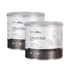 Imagem de Kit 2 Creatina Monohidratada 100% Pura Nutrawell 180G