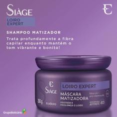 Imagem de Máscara Capilar Matizadora Siàge Loiro Expert 250G - Siage Eudora