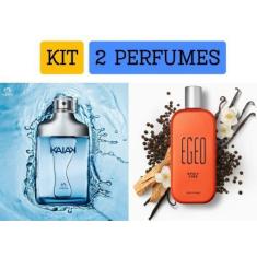 Imagem de Kit 2 perfumes 1 Natura Kaiak + 1 Egeo Spicy Vibe Refrescante dia e no