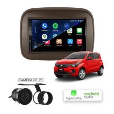 Imagem de Multimídia MP10 CarPlay e Android Auto Mobi Marrom - First Option