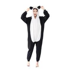 Imagem de xinhauli Fantasia de animal de panda adulto unissex para adultos, fantasia de cosplay de Halloween para adultos..