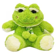 Imagem de Sapo Pelúcia Verde Com Cachecol 21cm