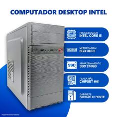 Imagem de Computador Desktop, Intel Core I5 2º Geração, 8GB ram, ssd 240GB, hdmi