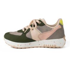 Imagem de Tenis Dakota Feminino Verde Colorido Nobuck Napa G7011