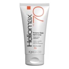 Imagem de Melora Heliomax Protetor Solar Gel Creme Facial Fps 70 Toque Melora heliomax protetor solar gel creme facial fps 70 toque