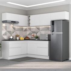 Imagem de Armário De Cozinha Completa De Canto Mp2104.891 Branco
