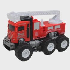 Imagem de Caminhão de Bombeiro de Brinquedo com Luz e Som 9913-1D - Dorémi