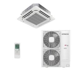 Imagem de Ar-Condicionado Split Cassete Inverter 4 Vias Hitachi AirCore 600 56.000 BTUs Quente/Frio 220V Monofásico