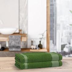 Imagem de Jogo Toalhas De Banho Gigante 0.75 X 1.45 Mts 100% Algodão 2 Peças - C