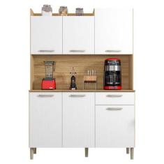 Imagem de Armário De Cozinha Kit 6 Portas E Genova Kits Paraná - Kit's Paraná