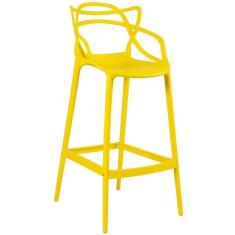Imagem de Banqueta Alta Masters Allegra 76 Cm Amarelo