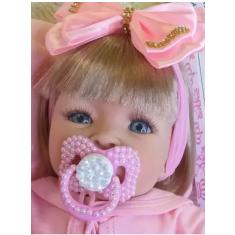 Boneca Reborn Bebê Recem Nascida Barata com Enxoval Completo - Cegonha  Reborn Dolls - Boneca Reborn - Magazine Luiza