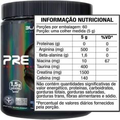 Imagem de PRE TREINO PRE COMBAT - BY BRUNO MORAES - 300G - BLUE RASPBERRY - BLACK SKULL 