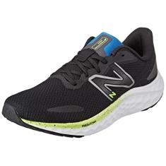 Imagem de New Balance Tênis de corrida masculino Fresh Foam Arishi V4, Preto/Pixel Verde/Cobalto