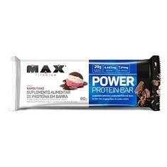 Imagem de Max Titanium Power Protein Bar - 1 Unidade 90G Napolitano -
