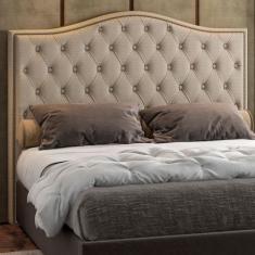 Imagem de Cabeceira para Cama Box Queen 168cm Diesis Linho Bege - Sallar Home