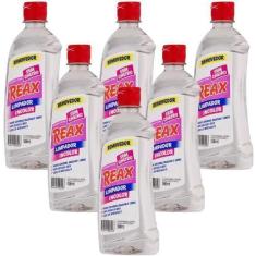 Imagem de Kit 6 Removedor Geral Sem Perfume 500ml Pratico Atacado - Reax