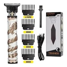 Imagem de Maquina De Cortar Cabelo Trimmer T9 Dragão Branco