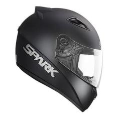 Imagem de Capacete Moto Fechado Ebf New Spark Esportivo Com Narigueira, 58, Pret