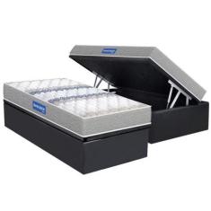 Imagem de Conjunto Box Baú Solteiro: Colchão Espuma Probel D45 Guarda Costas Dou