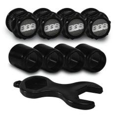Imagem de Bicos Capa de Válvula Preto Pneu BBS Carbono - DCAPS