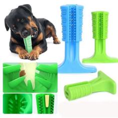 Imagem de Escova de Dente Canina Para Cachorro Cão Mordedor Brinquedo Limpeza Pe