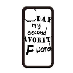 Imagem de Capa com design de palavra inglesa "Friday My Second Favorite para iPhone 11 Pro Max" para Apple Mobile Case Shell