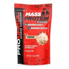Imagem de MASS PROTEIN CREME POUCH 3kg - PRONABOL