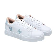 Imagem de Tenis Feminino Casual Branco/Azul Borboleta Estilo Shoes