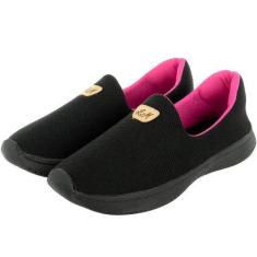 Imagem de Tênis Calce Fácil Slip On Feminino Confortável - Lauraliza