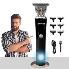 Imagem de Maquina Profissional de Barbear e Cortar Cabelo, Lâmina de Precisão-T Confortcut com Display LCD